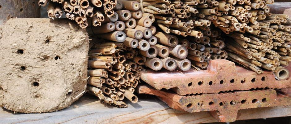 Insektenhotel Füllung